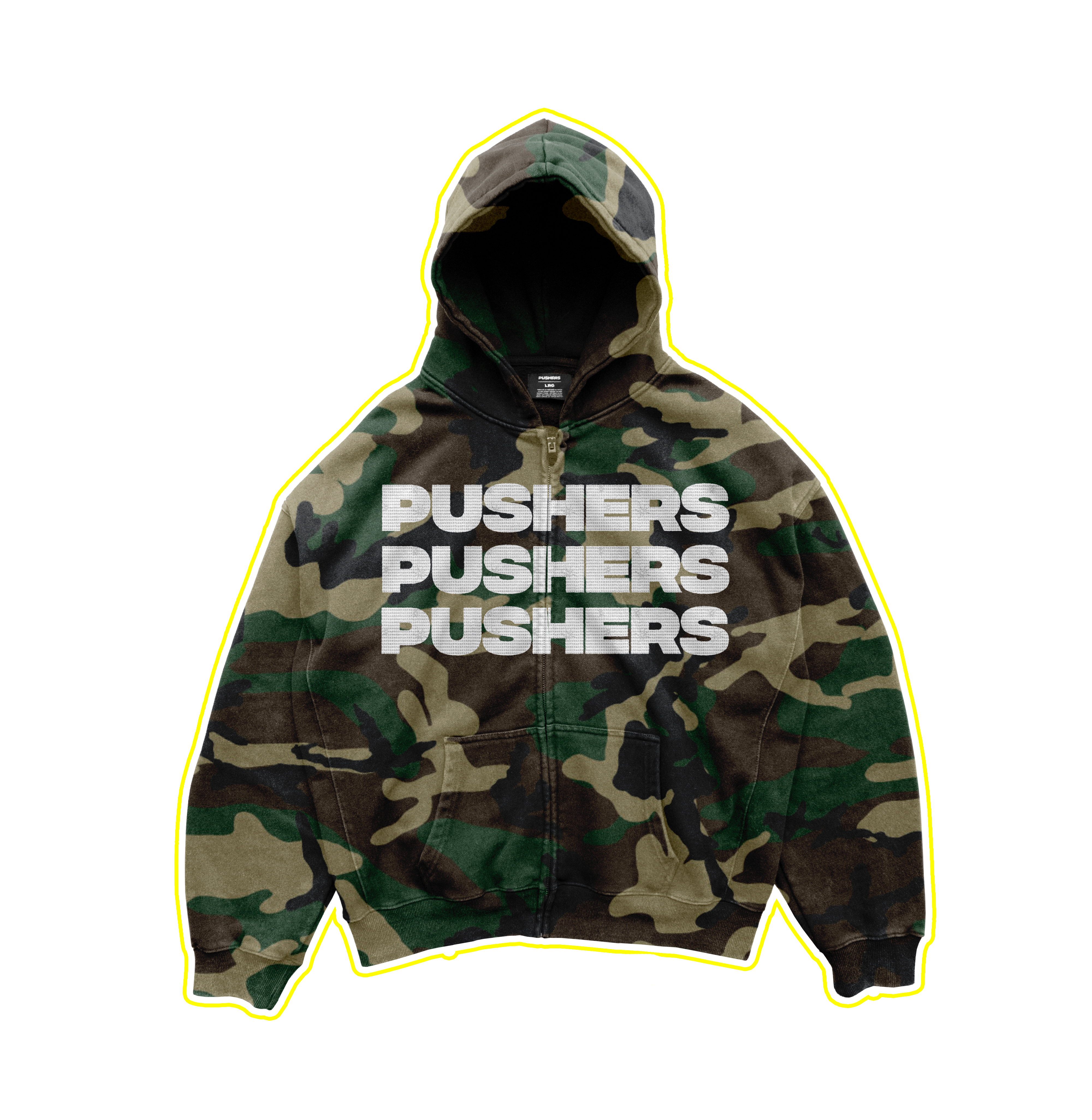 The Dog Money Hoodie (Camo)